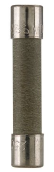 MDA ferrule and MDA-V axial lead time-delay 1/4" x 1-1/4˝ ceramic tube fuses