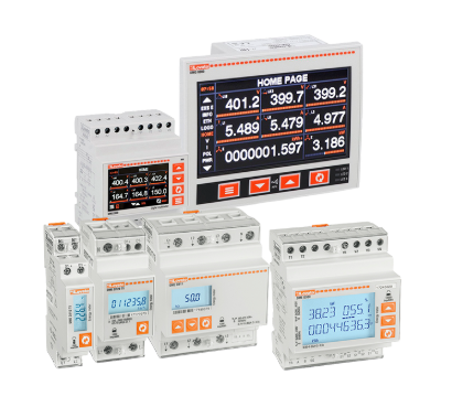 Energy meters and power analyzers